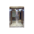 Special Design Widely Used Folding Glass Modern fireproof  Aluminium glass Doors for commerce